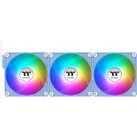 Thermaltake CT120 EX Reverse ARGB Sync PC Cooling Fan, Gehäuselüfter hellblau, 3er Pack, 120 mm