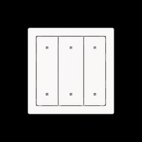 Busch-Jaeger Wippe für Elektroniktaster 3-fach weiß, Retail