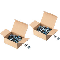 Digitus Befestigungssatz für 19" und 10" Komponenten, M6, Schrauben-Set 100 Sätze