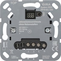 Gira Jalousiesteuereinsatz ohne Nebenstelleneingang Typ 541500, Unterputzmontage, 230 Volt Retail