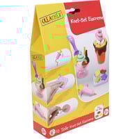 VEDES Knet-Set Eiscreme, 10 Teile, Kneten 