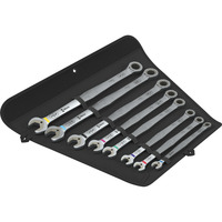 Wera 6007 Joker Imperial 8 Set 1 Maul-Ringratschenschlüssel-Satz, 8-teilig, Schraubenschlüssel zöllige Größen