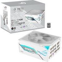 ASUS ROG Thor 1200W Platinum III White Edition (ROG Equalizer), PC-Netzteil schwarz, 1x 12 Pin High Power GPU, 4x PCIe, Kabelmanagement, 1200 Watt