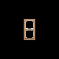 Busch-Jaeger Abdeckrahmen zwei fach holz, Retail