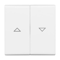 Busch-Jaeger Wippe Abdeckung Jalousieschalter weiß, Retail