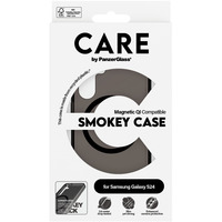 PanzerGlass Urban Combat Smokey Case, Handyhülle schwarz, Samsung Galaxy S24, QI-kompatibel