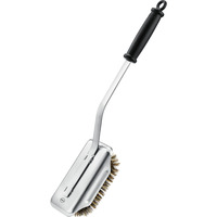 RÖSLE Grillrost-Reinigungsbürste SlideX Brass, Grill-Reinigungsbürste edelstahl/schwarz