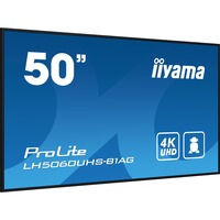 iiyama ProLite LH5060UHS-B1AG, Public Display schwarz (matt), UltraHD/4K, IPS, Lautsprecher