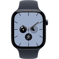 Apple Watch Series 12, Smartwatch dunkelblau, Keramik, 46 mm, Sportarmband Navyblau M/L, Cellular