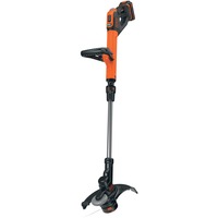 BLACK+DECKER Akku-Rasentrimmer STC1820EPC, 18Volt orange/schwarz, Li-Ionen Akku 2,0Ah