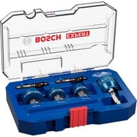 Bosch EXPERT Sheet Metal PC Plus Lochsägen-Set, Ø 22-32mm, 6-teilig mit Power Change Plus-Adapter, Koffer