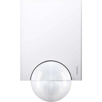 Merten Bewegungsmelder ARGUS 220 mit 220 Grad Erfassungswinkel und Funkmodul Erweiterung weiß (glänzend), Retail