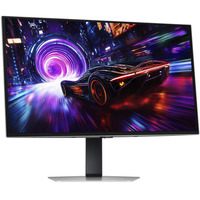 SAMSUNG Odyssey S32FG814SU QD-OLED, Gaming-Monitor 80 cm (32 Zoll), silber, UltraHD/4K, FreeSync Premium Pro, USB-Hub, 240Hz Panel