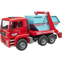 bruder 02741 MAN TGA Absetzcontainer LKW, Modellfahrzeug 