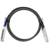 BlueOptics BlueLAN Direct Attach Kabel kompatibel zu NVIDIA MCP4Y10-N002-FLT OSFP schwarz, 2 Meter