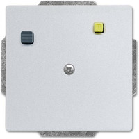 Busch-Jaeger Fehlerstromschutzschalter Unterputzeinsatz 3151 UC-83, Steckdose aluminium, Retail
