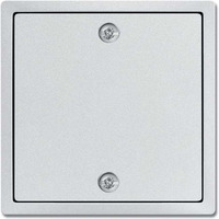 Busch-Jaeger Zentralscheibe für Zugschalter Schraubbefestigung, Abdeckung aluminium, Retail