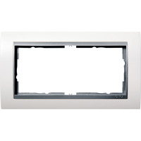 Gira Abdeckrahmen zweifach Rahmen Event, Abdeckung weiß, Retail