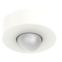Merten Bewegungsmelder ARGUS 360 IP54 für Deckenmontage mit 360 Grad Erfassungswinkel weiß (glänzend), Retail