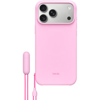 Apple Beats Kickstand Case mit MagSafe und Kamerasteuerung, Handyhülle rosa, iPhone 17 Pro Max
