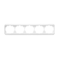 Busch-Jaeger Busch-J. Rahmen 5-fach studioweiá, waage. 1725-24G Retail