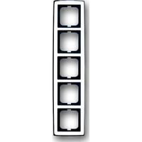 Busch-Jaeger Rahmen fünffach 1725-80G chrom, Retail