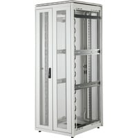 Digitus Netzwerkschrank Unique Serie - 800x800 mm (BxT), IT-Schrank hellgrau, 42 Höheneinheiten