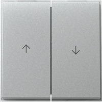 Gira Wippe zweifach mit zwei Pfeilsymbolen aluminium, Retail