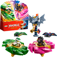LEGO 71875 Ninjago Lloyd vs. Ras Spinner-Duell, Konstruktionsspielzeug 