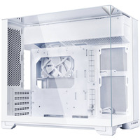 Lian Li O11 Vision-M , Tower-Gehäuse weiß, Tempered Glass x 3
