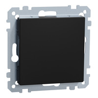 Merten Blindabdeckung schwarz (matt), Retail