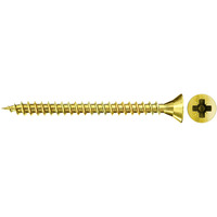 fischer Spanplattenschraube ClassicFast II 4,5x20 Senkkopf PZ 1.000 Stück, mit Vollgewinde
