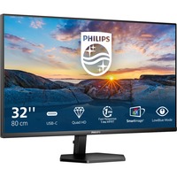 Philips 32E1N3600LA/00, LED-Monitor 80 cm (32 Zoll), schwarz, QHD, VA, AMD Free-Sync, USB-C