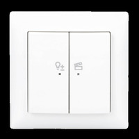 Busch-Jaeger LED-Dimmer flexibel Set Wireless weiß, Retail