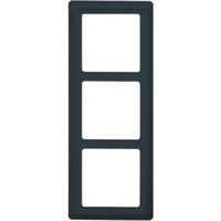 Busch-Jaeger Rahmen drei-fach Unterputz Allwetter 2103-35 anthrazit, Retail