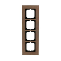 Busch-Jaeger Rahmen vierfach bronze, Retail