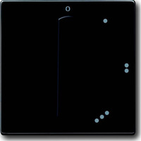 Busch-Jaeger Zentralscheibe für 3 Stufen Drehschalter anthrazit, Retail