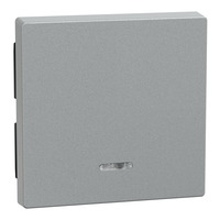 Merten Wippe Kontrollfenster Aluminium für Schalter- und Taster-Einsatz, Typ 431060 aluminium, Retail