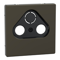 Merten Zentralplatte, Abdeckung bronze, Retail