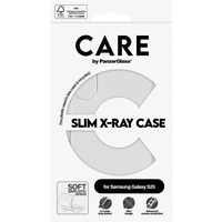PanzerGlass Slim X-Ray Case, Handyhülle transparent, Samsung Galaxy S25