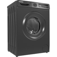 Telefunken W-8-1400-A-DI, Waschmaschine schwarz/inox