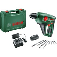 Bosch Akku-Bohrhammer Uneo, 12Volt grün/schwarz, Li-Ion-Akku 2,0Ah, im Koffer