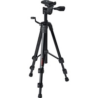 Bosch Heimwerken & Garten Baustativ TT 120 - Basic schwarz, 1/4" Gewinde, für Punkt-, Linien- und Rotationslaser