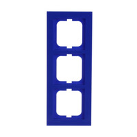 Busch-Jaeger Rahmen 3-fach blau, Retail