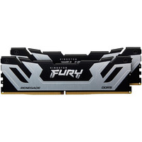 Kingston FURY DIMM 48 GB DDR5-8800 (2x 24 GB) Dual-Kit, Arbeitsspeicher silber/schwarz, KF588CU42RSK2-48, Renegade, INTEL XMP, AMD EXPO