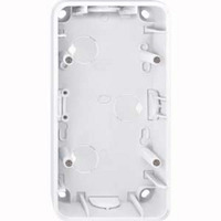 Merten Aufputzgehäuse 2-fach mit Abdeckung glänzend Retail