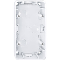 Merten Aufputzgehäuse 2-fach mit Abdeckung glänzend Retail