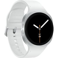 SAMSUNG Galaxy Watch8, Smartwatch silber, 40 mm, Sport Band S/M