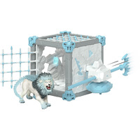 Schleich Eldrador Creatures BattleCave Eislöwe, Spielfigur 
