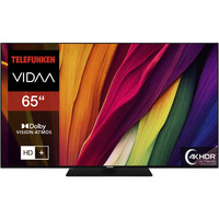 Telefunken XU65VP750M, LED-Fernseher 164 cm (65 Zoll), schwarz, UltraHD/4K, Tripple-Tuner, SmartTV, VIDAA-Betriebssystem